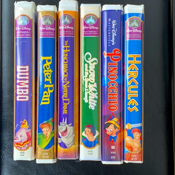 DISNEY MASTERPIECE MOVIE Snow White Dumbo Pinocchio Hunchback Peter Pan Hercules - Picture 3 of 10